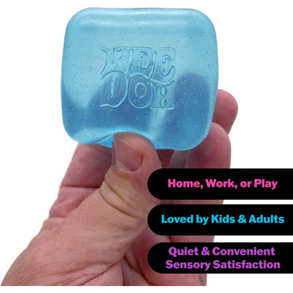 NeeDoh Nice Cube – Solid Squish – 2.25′′ Cube